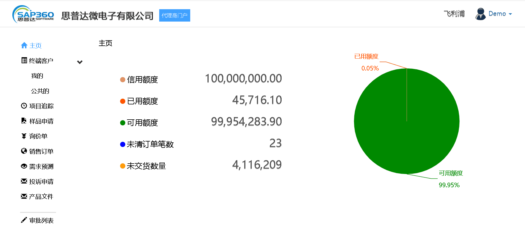 代理商网上订单平台